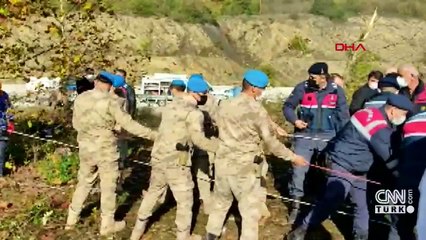 Yolcu otobüsü uçuruma yuvarlandı: 2 ölü, 14 yaralı