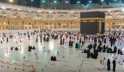 Kabe'nin etrafındaki bariyerler kaldırıldı