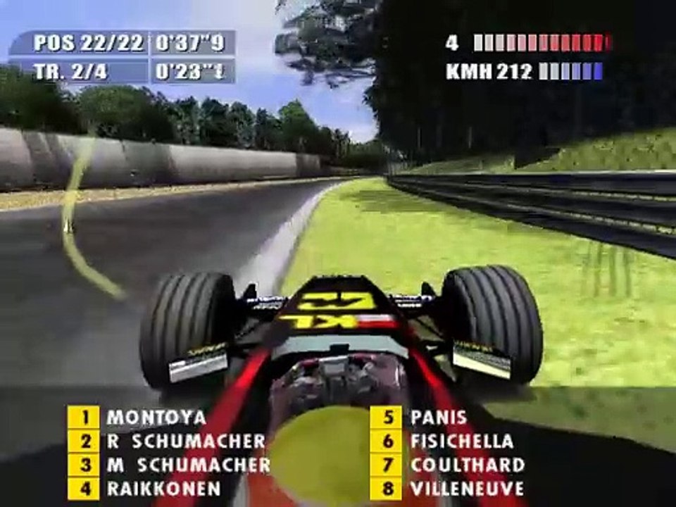 F1 2002  online multiplayer - ps2