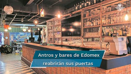 Скачать видео: Anuncian reapertura de bares, cantinas y discotecas del Edomex con el 50% de aforo