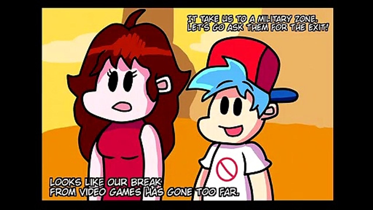 Encounters of the Yellow Sun | Friday Night Funkin‘ Comic Dub