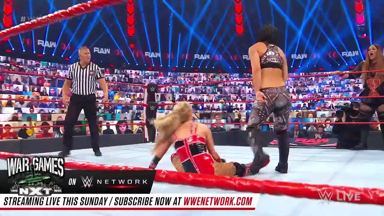Asuka & Lana vs. Nia Jax & Shayna Baszler_ Raw, Nov. 30, 2020