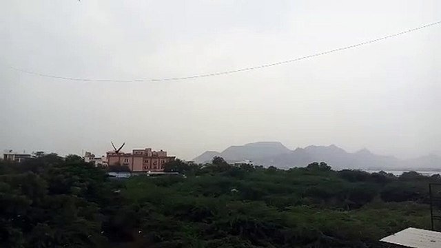 Western Disturbance: अजमेर में हुई बूंदाबांदी, काले बादलों का डेरा