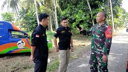 Unit ‘Tempur’ Palnam Operasi di TMMD Kodim 1002/HST Selesai Bertugas