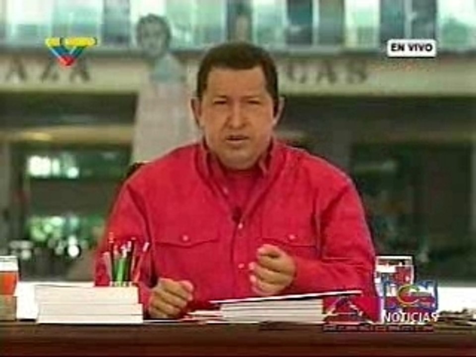 Chávez sobre Uribe