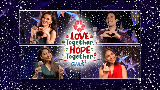 GMA Christmas Station ID 2021 Lyric Video: Love Together, Hope Together