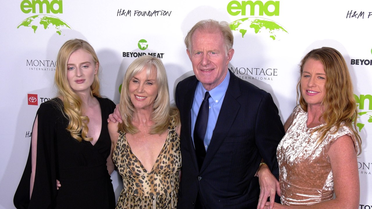 Ed Begley Jr. with his family "2021 EMA Awards Gala" green carpet