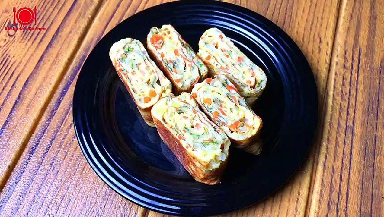 Korean Egg Roll Indian Style