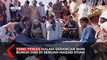 Penampakan Kuburan Massal 63 Korban Bom di Masjid Afghanistan