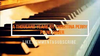 Christina Perry _A Thousand Years_ Piano Cover(720p)