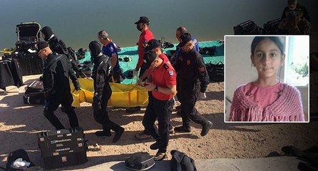 Baraj gölüne düşen Meryem’den acı haber