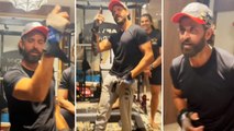 Hrithik Roshan Begins Dancing In Gym After Songs From 80s Play