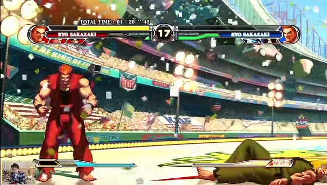 (PS3) The King Of Fighters XII - 06 - Ryo, Robert and Kim Team - Rando Teams!