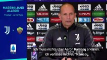 Allegri stellt sich schützend vor Ramsey