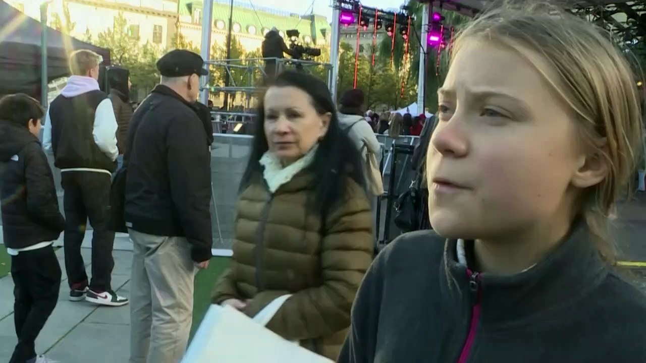 La COP26 n'amènera "pas de grand changement", déplore Greta Thunberg