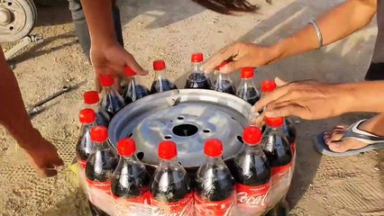 We Tried Coca - Cola Bottle  experiment