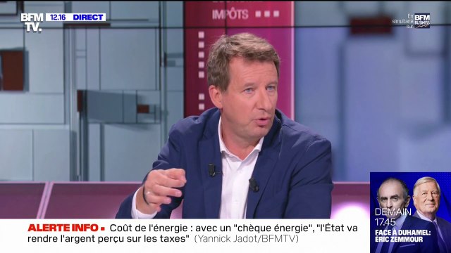 Yannick Jadot sur le retour du nucléaire: La base, c'est de réduire la consommation d'électricité