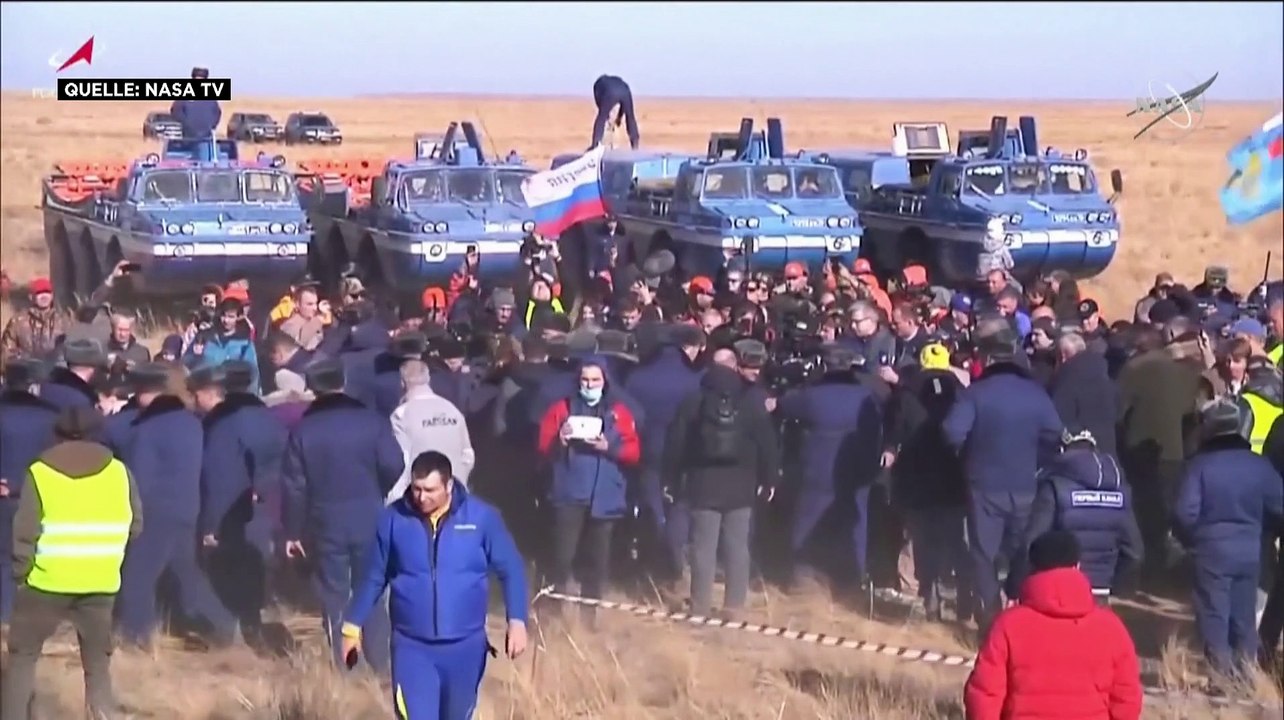 Russen schneller als Hollywood: Erster Spielfilm auf der ISS gedreht