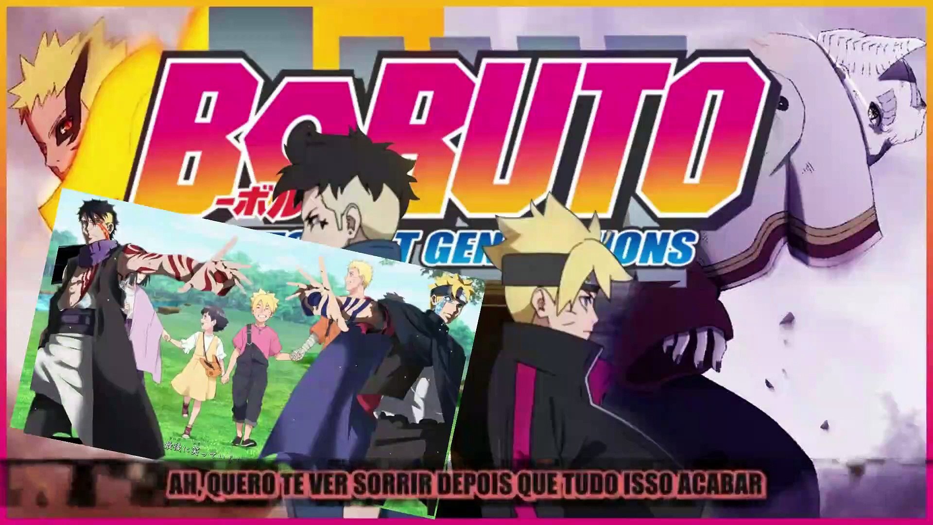 Boruto EP 293 Legendado PT BR - Adeus on Make a GIF