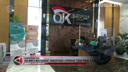 OJK Imbau Masyarakat tak Ragu Laporkan Teror Pinjol Ilegal