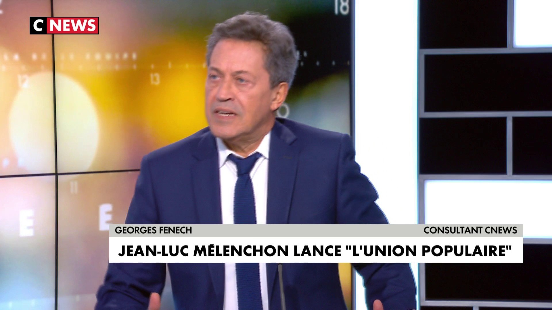 Georges Fenech : «Jean-Luc Mélenchon est un candidat très clivant, on l'a  vu lors de son débat face à Eric Zemmour» - Vidéo Dailymotion