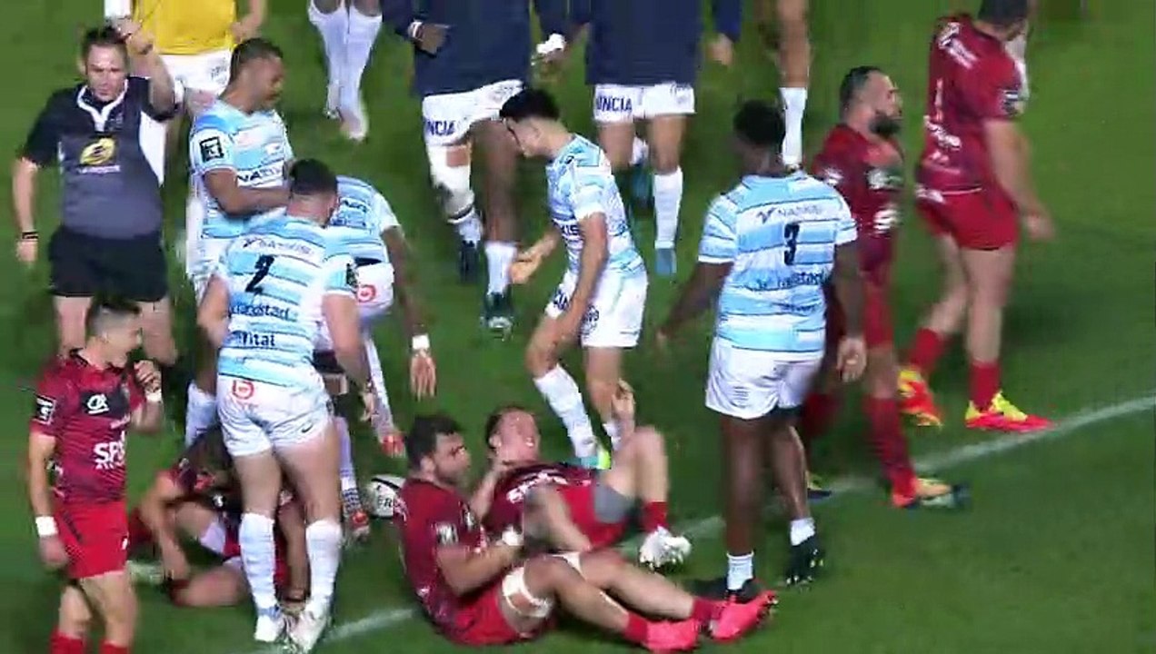 TOP 14 - Essai de Yoan TANGA (R92) - RC Toulon - Racing 92 - J07 - Saison 2021/2022