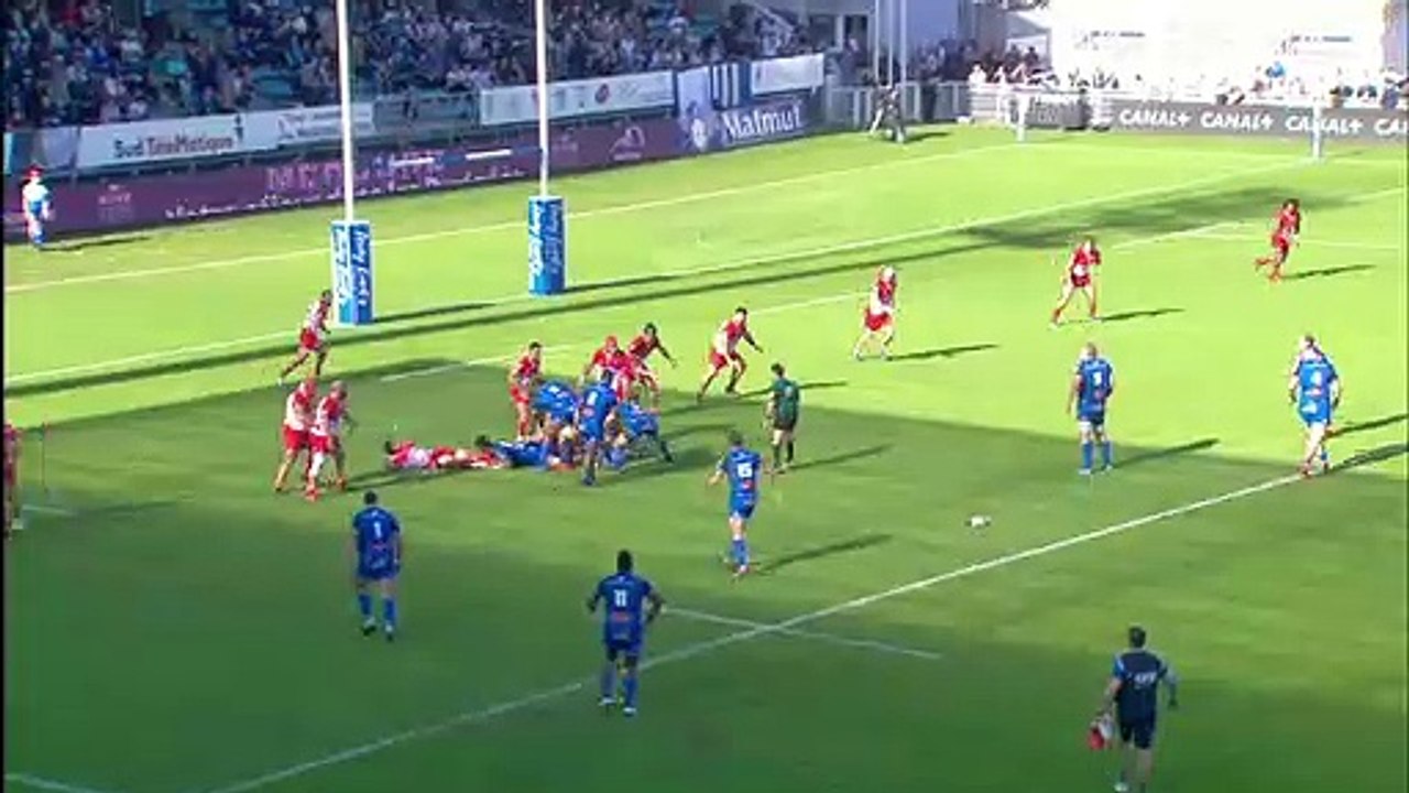 TOP 14 - Essai de Vilimoni BOTITU (CO) - Castres Olympique - Biarritz Olympique - J07 - Saison 2021/2022