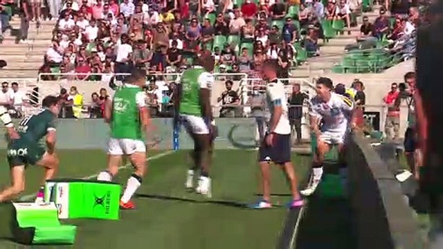 TOP 14 - Essai de Matthieu JALIBERT 2 (UBB) - Section Paloise - Union Bordeaux-Bègles - J07 - Saison 2021/2022