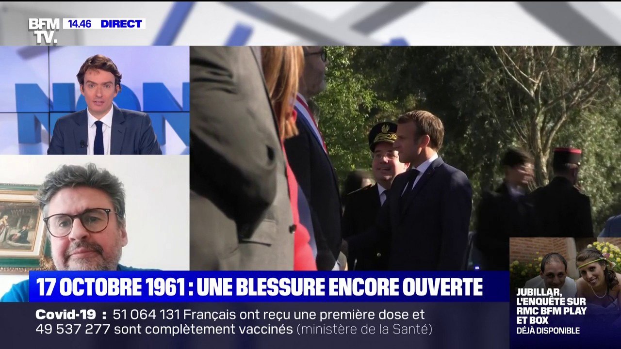 Massacre du 17 octobre 1961: "Un premier pas a été fait" par la France, "mais ce n'est pas suffisant"