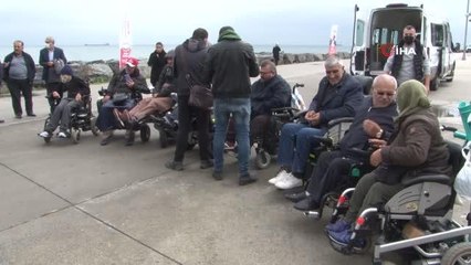 6. Akülü Sandalye Rallisi Avcılar'da düzenlendi