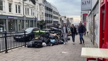 İngiltere'deki çöp krizi sağlık sorunlarını beraberinde getiriyor