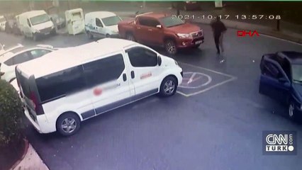 Küçük çocuk 10 metre sürüklendi