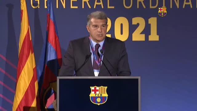 Laporta: Son las peores cuentas de la historia del Barça