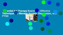 Essential Art Therapy Exercises: Effective Techniques to Manage Anxiety, Depression, and PTSD