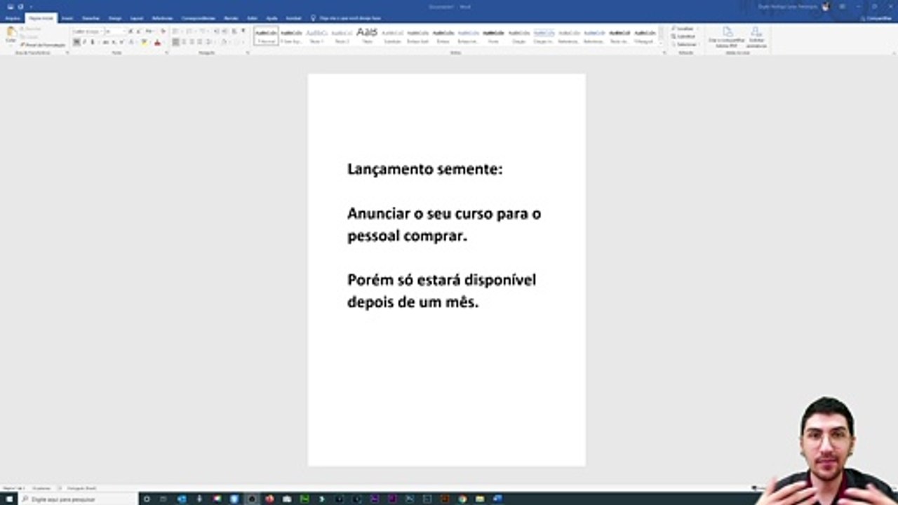oque é lançamento semente