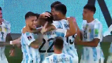 Eliminatoires Argentina 3-0 Uruguay