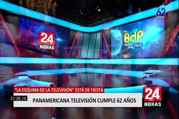 ¡La esquina de la televisión está de fiesta! PanamericanaTV cumple 62 años