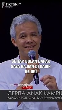 Motivasi inspirasi sukses #Ganjar Pranowo