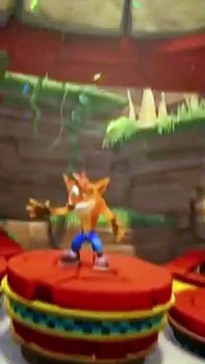 Crash Bandicoot Victory Podium Animation Showcase - Crash Team Racing Nitro-Fueled #shorts