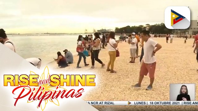 Dolomite Beach, binuksan nitong weekend kasabay ng pagbaba sa Alert Level 3 ng NCR