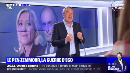 2022: la guerre d'égo entre Marine Le Pen et Éric Zemmour