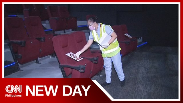 Metro Manila cinemas prepare for reopening