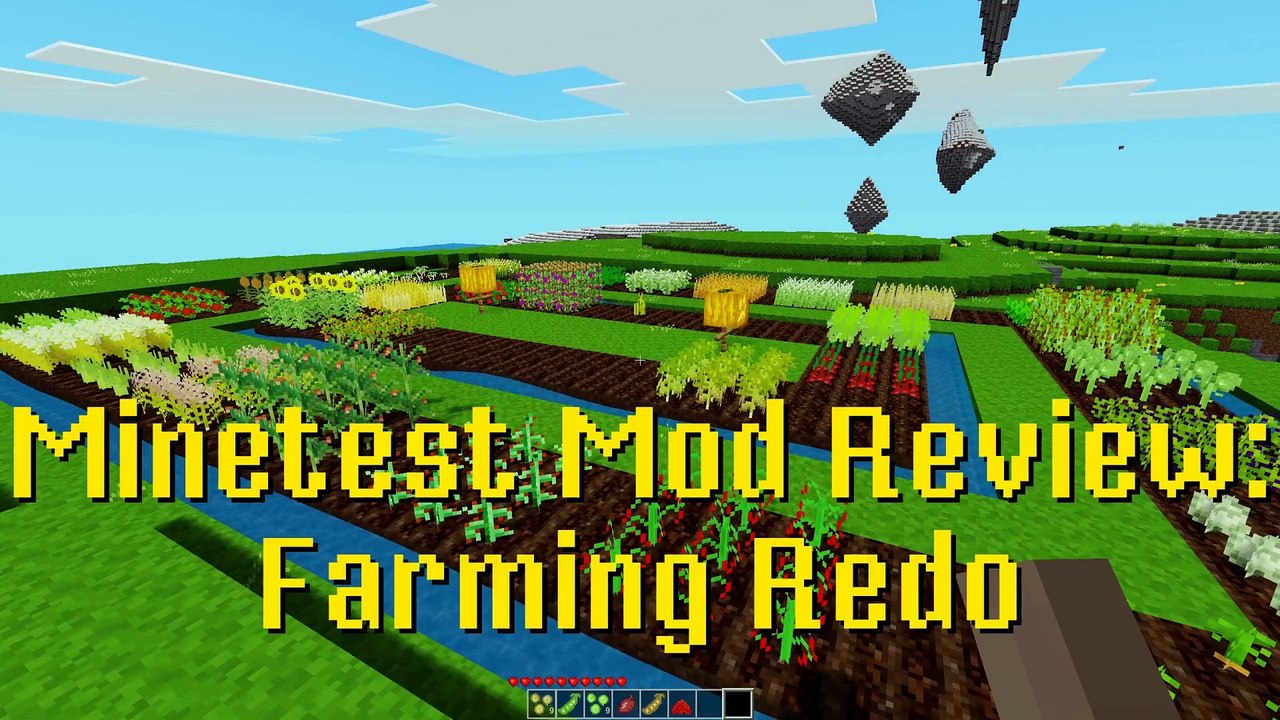 Minetest Mod Review: Farming redo