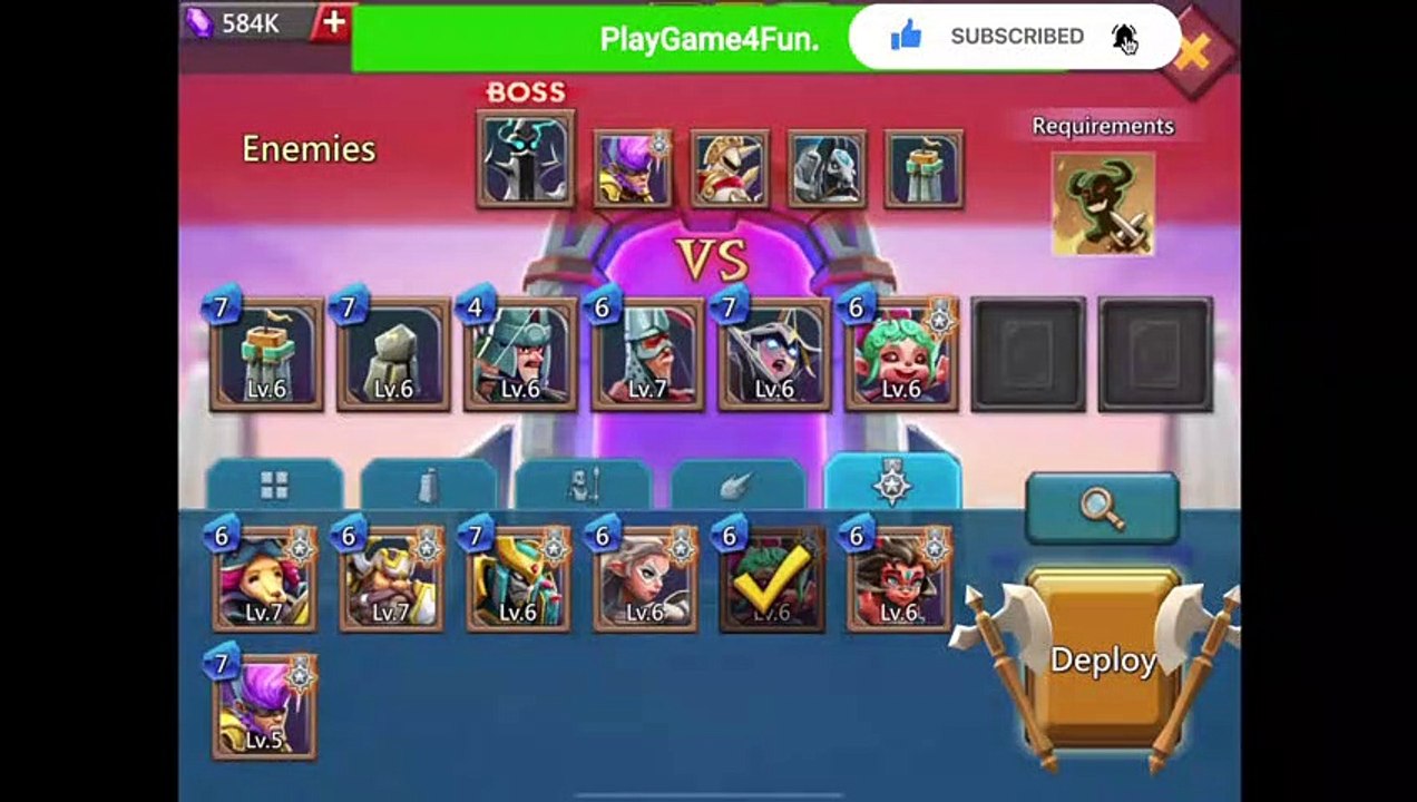Lords Mobile - Vergeway - Chapter 5 Stage 13