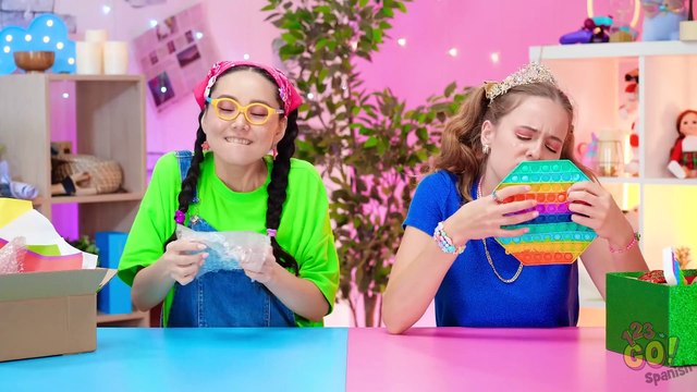 IDEAS PARA JUGUETES CASEROS || Manualidades satisfactorias y relajantes por 123 GO!