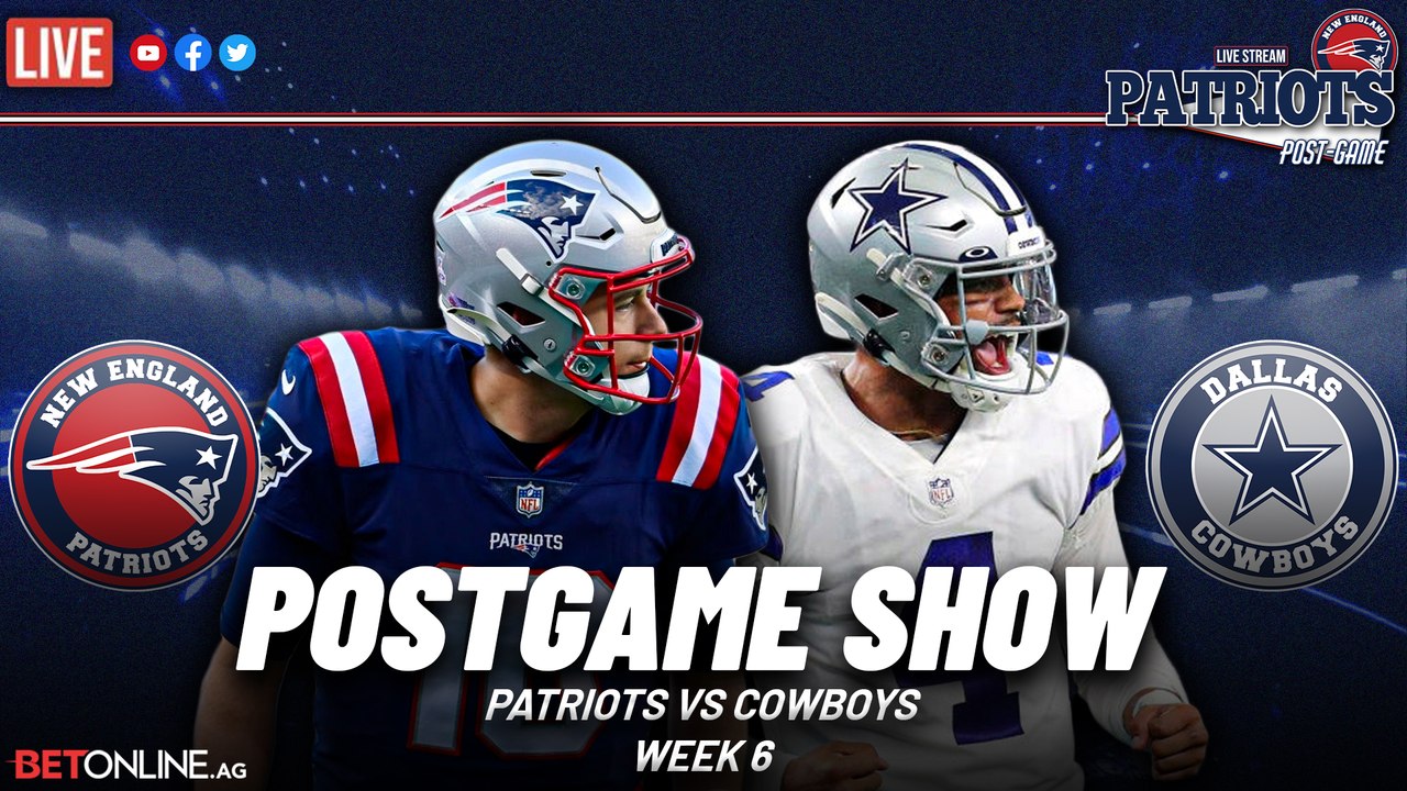 Patriots vs Cowboys POSTGAME Show w/ Evan Lazar - video Dailymotion