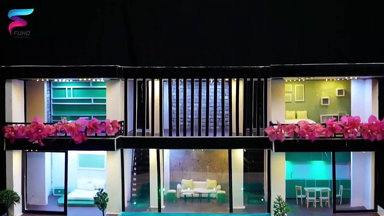 Easy Ways To Bricklaying Amazing Mini House With Swimming Pools At Home _ Builds by Architect