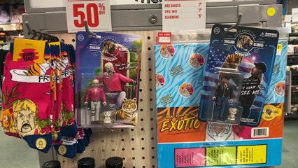 Tiger king joe exotic action figures , seasoning,cereal and more