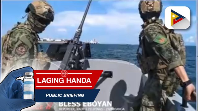 Sektor ng seguridad, patuloy ang pagpapatrolya sa lungsod ng Zamboanga sa kabila ng banta ng COVID-19