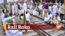 Nationwide Rail Roko Agitation By Farmers Over Lakhimpur Kheri Violence